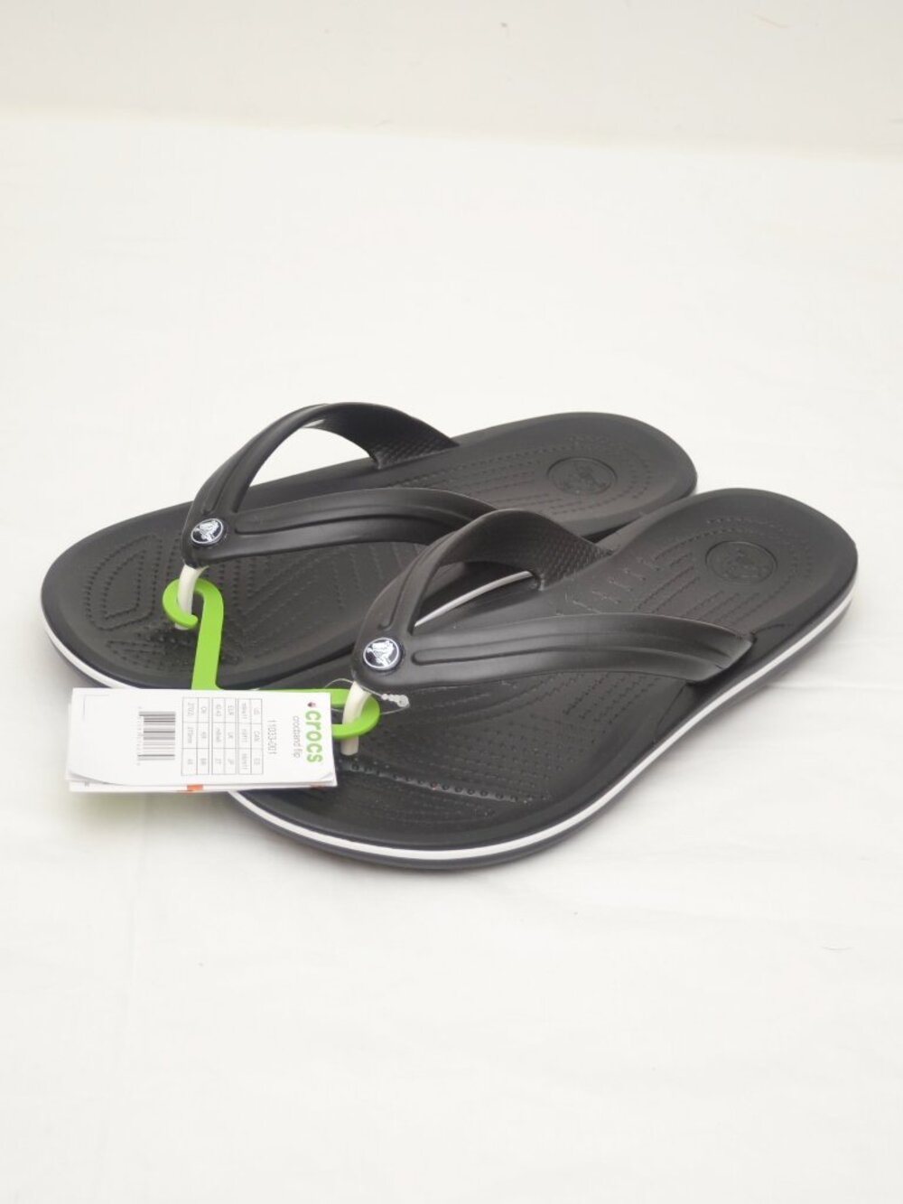 Crocs Men's Crocband Flip Flops BNWT Color Black